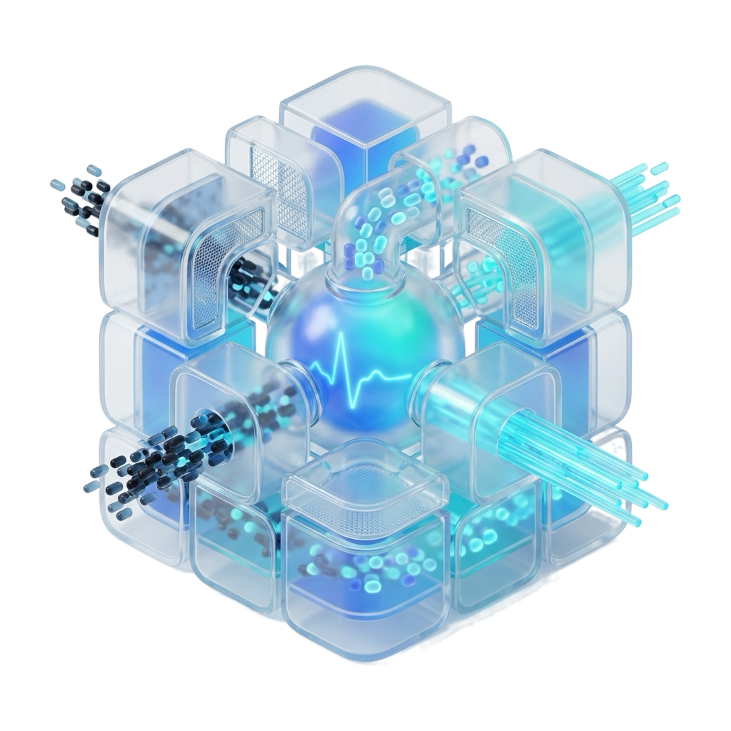 Deduplication and cleansing data core showing record matching workflow